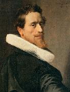 nicolaes eliasz pickenoy Self portrait at the Age of Thirty Six painting